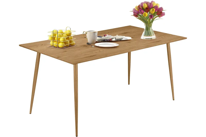 Oktoos Matbord 120 cm, Natur