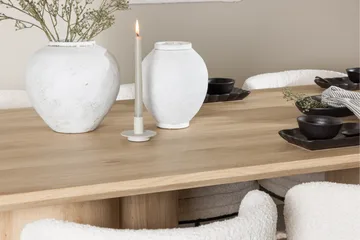 Olivia Matgrupp 210 cm Rektangulär med 6 Agnes stolar - Whitewash/Vit - Products - Möbler - Bord & matgrupp - Matgrupp