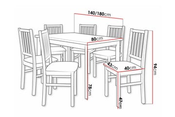Patrickswell Matgrupp - Products - Möbler - Bord & matgrupp - Matgrupp