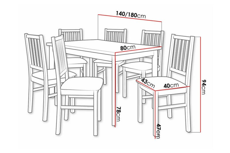 Patrickswell Matgrupp - Products - Möbler - Bord & matgrupp - Matgrupp