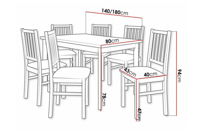 Patrickswell Matgrupp - Products - Möbler - Bord & matgrupp - Matgrupp