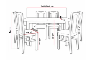 Patrickswell Matgrupp - Products - Möbler - Bord & matgrupp - Matgrupp