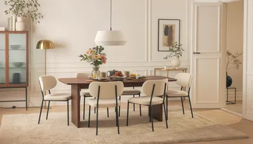 Richeto Matbord Rökt Ek 240 cm - Brun / Ribbad - Products - Möbler - Bord & matgrupp - Matbord & köksbord