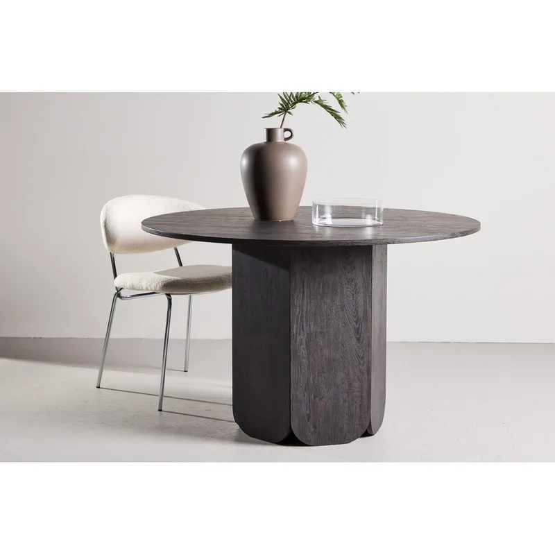 Runt matbord Tekla - Svart, 120 - Products - Möbler - Bord & matgrupp - Matbord & köksbord