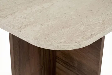 Salrin Soffbord 120x41x60 cm - Travertin, Venezia-valnöt - Products - Möbler - Bord & matgrupp - Soffbord