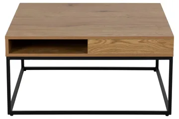 Elmorral Soffbord 80x80 cm - Natural - Products - Möbler - Bord & matgrupp - Soffbord - Soffbord med förvaring