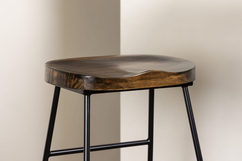 Tempe Matgrupp 60 cm Rektangulär med 2 Ozark stolar - Svart - Products - Möbler - Bord & matgrupp - Matgrupp