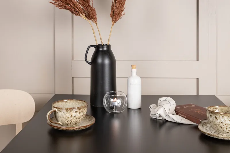 Tempe Matgrupp 80 cm Rektangulär med 2 Åstol stolar - Svart - Products - Möbler - Bord & matgrupp - Matgrupp