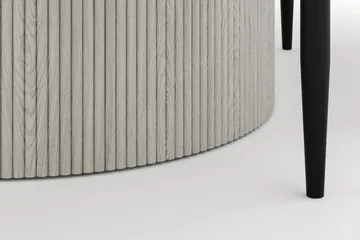 Uppveda Matbord 120 cm Rund med 4 Sawako Stolar - Vit - Products - Möbler - Bord & matgrupp - Matgrupp