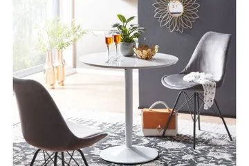 Wilhem Matbord 75 cm Rund - Vit - Products - Möbler - Bord & matgrupp - Matbord & köksbord