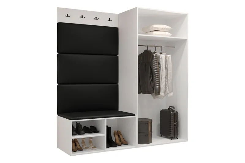 Farosa Hallmöbelset - Vit - Products - Möbler - Hallmöbler - Möbelset för hall & entre