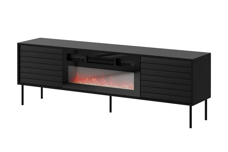 Belonger Tv-bänk 180 cm, Svart