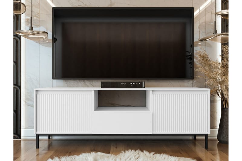 Bjurholm Tv-bänk 174 cm - Vit - Products - Möbler - TV- & Mediamöbler - TV bänk & mediabänk