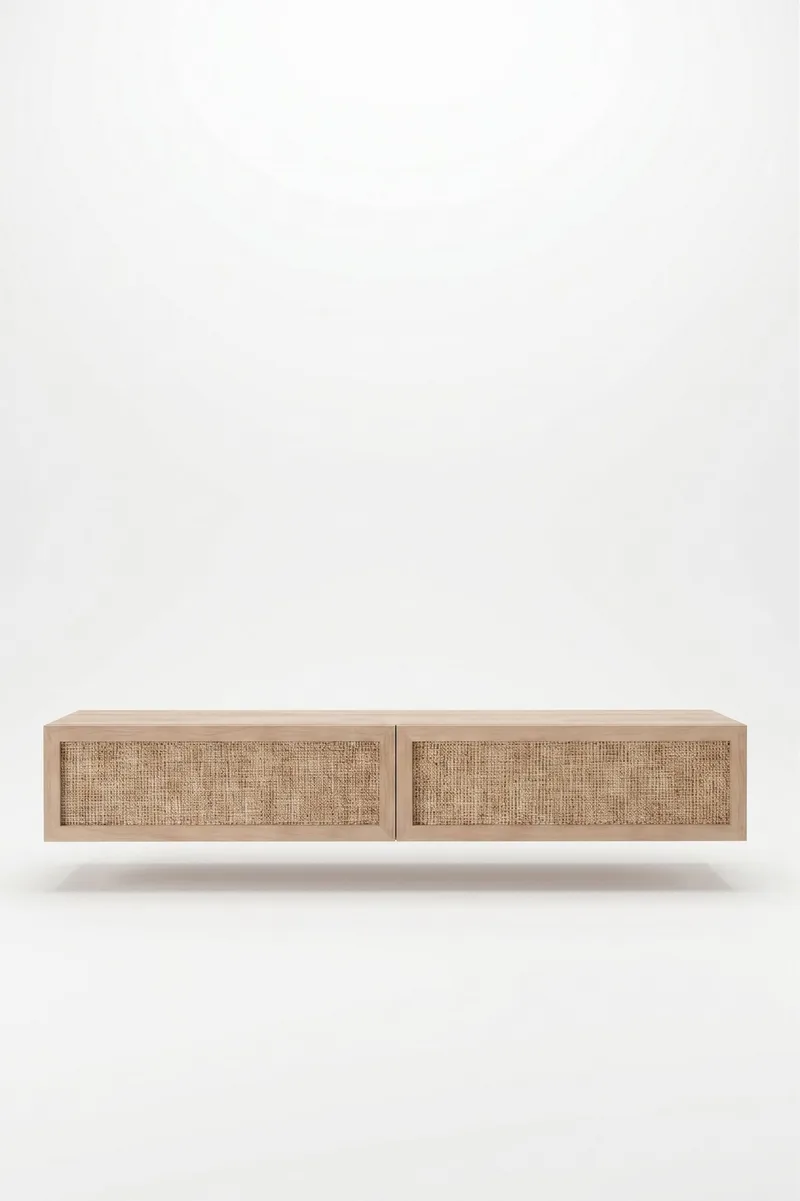 Canto TV-bänk 180x29,6x29,8 cm - Ek - Products - Möbler - TV- & Mediamöbler - TV bänk & mediabänk
