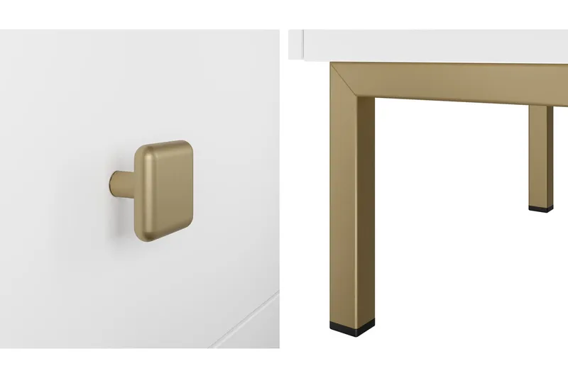 Hermann Tv-bänk 180 cm - Vit - Products - Möbler - TV- & Mediamöbler - TV bänk & mediabänk