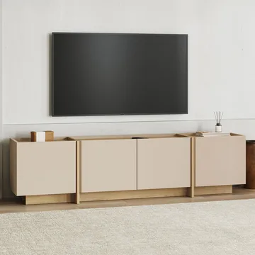 Sylvenn Tv-bänk 180 cm - Safir Ek - Products - Möbler - TV- & Mediamöbler - Mediastativ & väggfäste - Tv-stativ & Tv-väggfäste