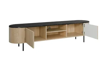 Pantego Tv-bänk 184x40 cm - Vit - Products - Möbler - TV- & Mediamöbler - TV bänk & mediabänk