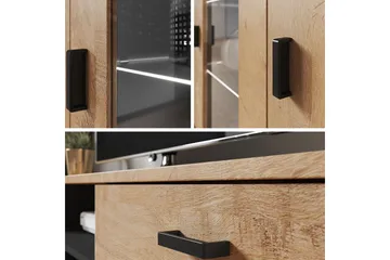 Ruskelsby TV-bänk 180 cm Black - Products - Möbler - TV- & Mediamöbler - TV bänk & mediabänk