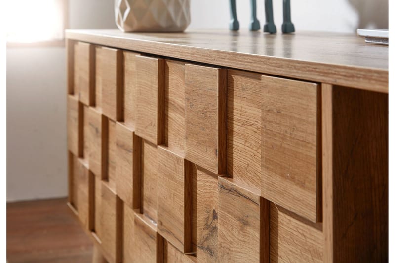 Seddik Tv-bänk 51x160 cm Rektangulär - Brun - Products - Möbler - TV- & Mediamöbler - TV bänk & mediabänk