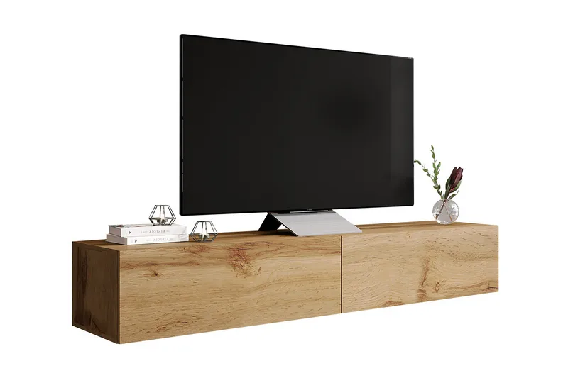Vasil TV-bänk 180 cm - Trä/Natur - Products - Möbler - TV- & Mediamöbler - TV bänk & mediabänk