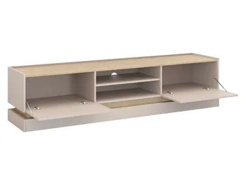 Zelric Tv-bänk 200 cm - Svart - Products - Möbler - TV- & Mediamöbler - TV bänk & mediabänk
