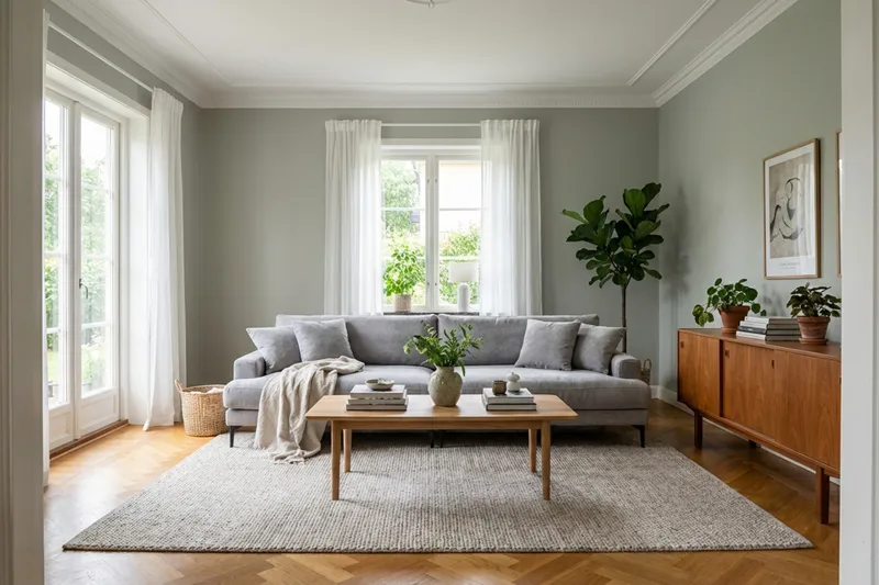 Menard Premium 5-sits Djup Soffa i Chenille - Grå - Products - Möbler - Soffa