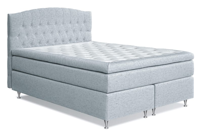 Belda Kontinentalsäng 160x200Medium - Ljusblå - Products - Möbler - Säng - Kontinentalsäng