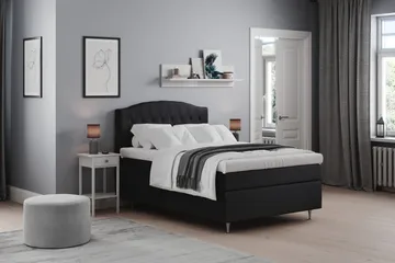 Belda Sängpaket 120x200 Fast - Svart - Products - Möbler - Säng - Enkelsäng