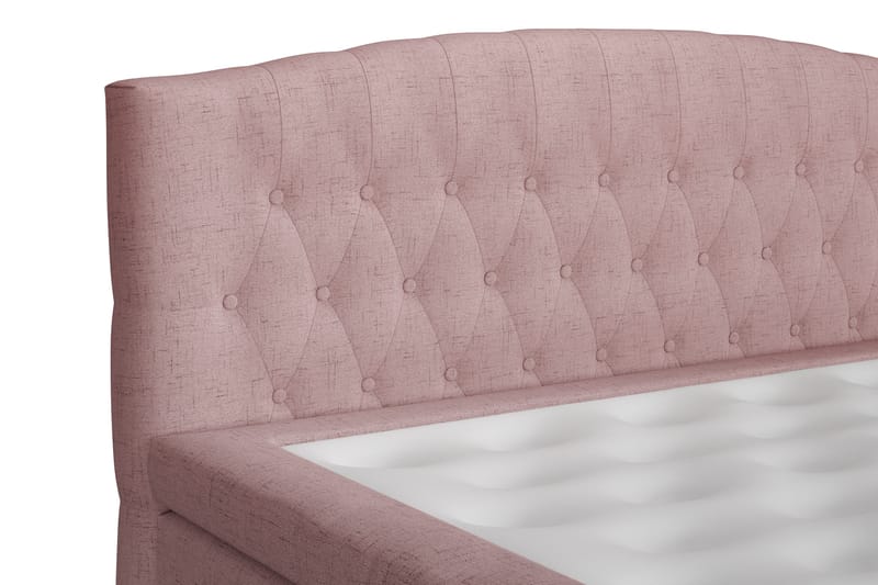 Belda Sängpaket 160x200 Fast/Medium - Rosa - Products - Möbler - Säng - Kontinentalsäng