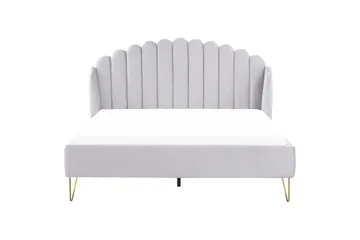 Benicio Sängram 180x200 cm - Grå/Guld - Products - Möbler - Säng - Sängram & sängstomme