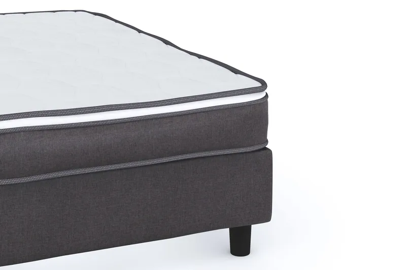 Billingen Kontinentalsäng 160x200 cm - Grå - Products - Möbler - Säng - Kontinentalsäng