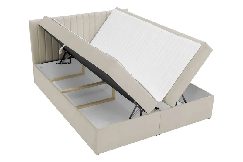 Calrosor Sängpaket Kontinentalsäng med Förvaring 180x200 cm - Grön - Products - Möbler - Säng - Komplett sängpaket