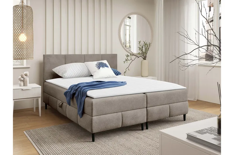 Celestine Förvaringssäng 120x200 cm, Orange