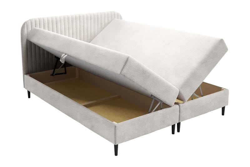 Celestine Förvaringssäng 200x200 cm - Grå - Products - Möbler - Säng - Komplett sängpaket
