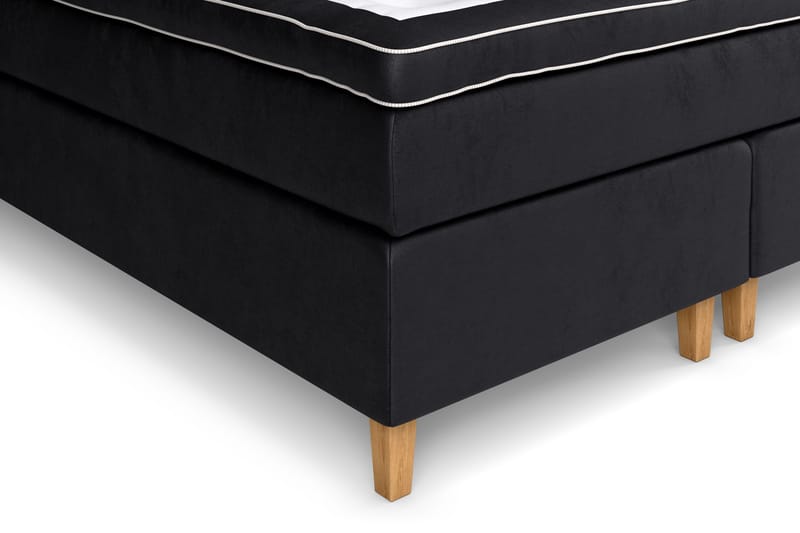 Celine Kontinentalsäng 180x200cm - Svart/Sammet - Products - Möbler - Säng - Kontinentalsäng