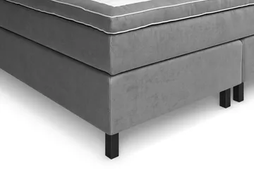 Celine Sängpaket 210x210cm - Grå/Sammet - Products - Möbler - Säng - Kontinentalsäng