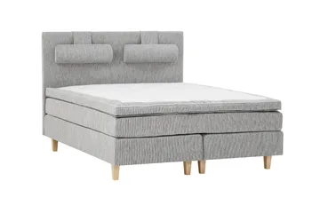 Sängben 15 cm Matt Svart,15 cm Metall Matt Svart - Ljusgrå