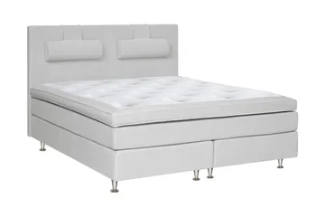 Lucky Sängben Svart 15 cm - Ljusgrå