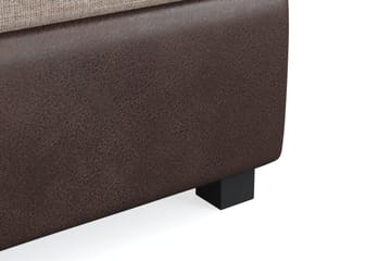 Cuba Sängpaket 210x210 med Två Bruna Kuddar - (+Fler val) Beige/Brun - Products - Möbler - Säng - Kontinentalsäng