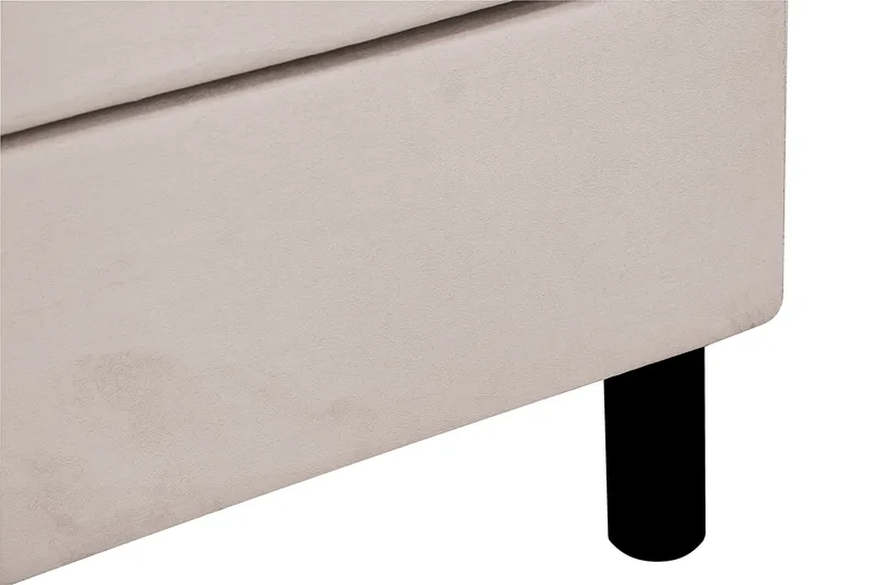 Dream Komplett Sängpaket 140x200 cm Knappar - Beige - Products - Möbler - Säng - Kontinentalsäng