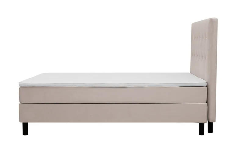 Dream Komplett Sängpaket 140x200 cm Knappar - Beige - Products - Möbler - Säng - Kontinentalsäng
