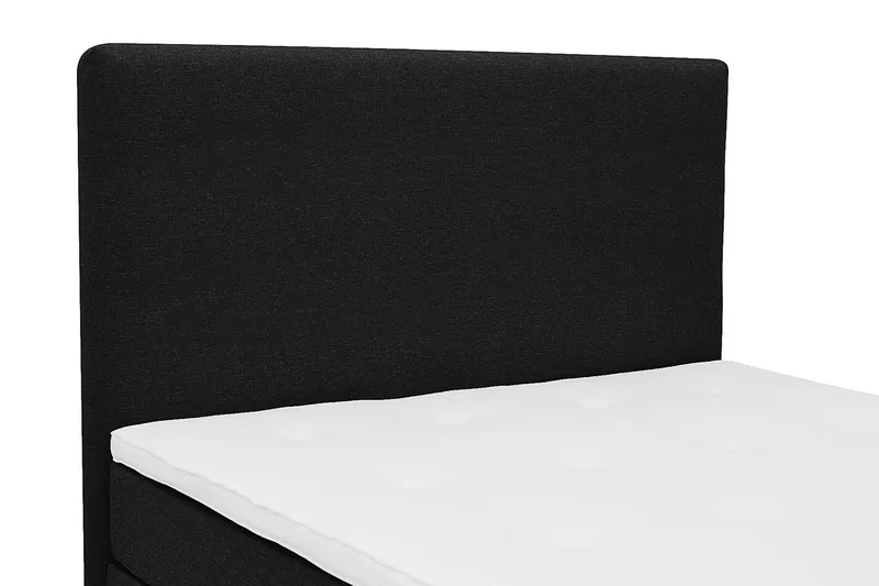Dream Komplett Sängpaket 140x200 cm Slät Sänggavel - Svart - Products - Möbler - Säng - Kontinentalsäng