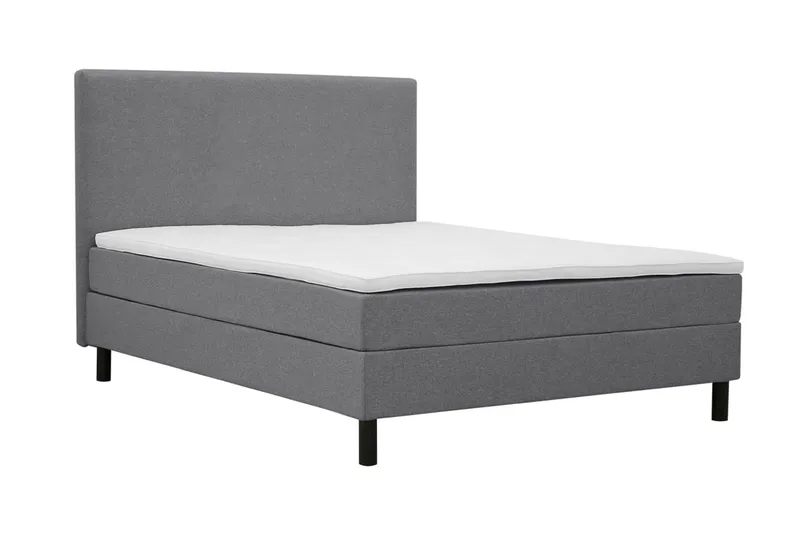 Dream Komplett Sängpaket 180x200 cm Slät Sänggavel - Grå - Products - Möbler - Säng - Enkelsäng