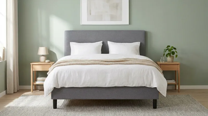 Dream Komplett Sängpaket 180x200 cm Slät Sänggavel - Grå - Products - Möbler - Säng - Enkelsäng