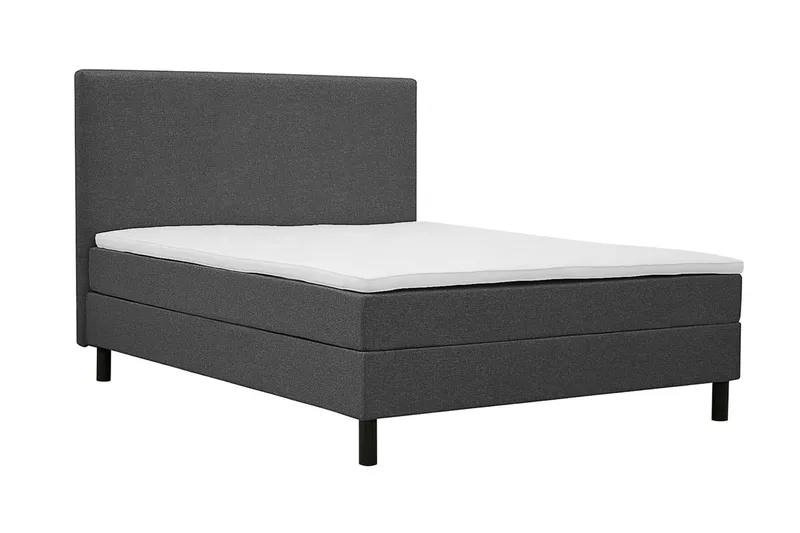 Dream Komplett Sängpaket 180x200 cm Slät Sänggavel - Mörkgrå - Products - Möbler - Säng - Kontinentalsäng