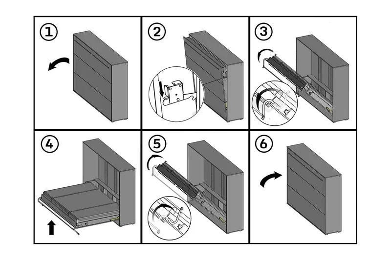 Rauk Sängskåp 140x200 cm Wilson & Wood White High gloss - Products - Möbler - Säng - Gästsäng & extrasäng - Sängskåp