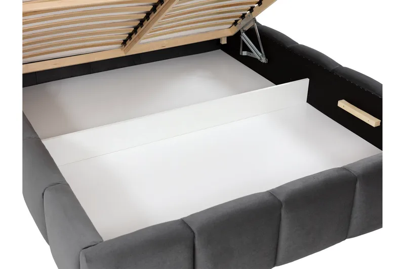 Gioia Förvaringssäng 160x200 cm - Rosa - Products - Möbler - Säng - Säng med förvaring