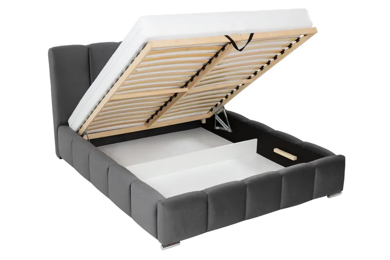 Gioia Förvaringssäng 180x200 cm - Beige - Products - Möbler - Säng - Säng med förvaring