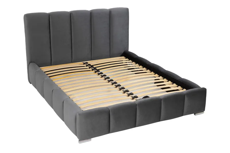 Gioia Förvaringssäng 180x200 cm - Grå - Products - Möbler - Säng - Säng med förvaring