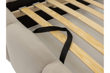 Gioia Sängram med Förvaring 90x200 cm - Grå - Products - Möbler - Säng - Sängram & sängstomme